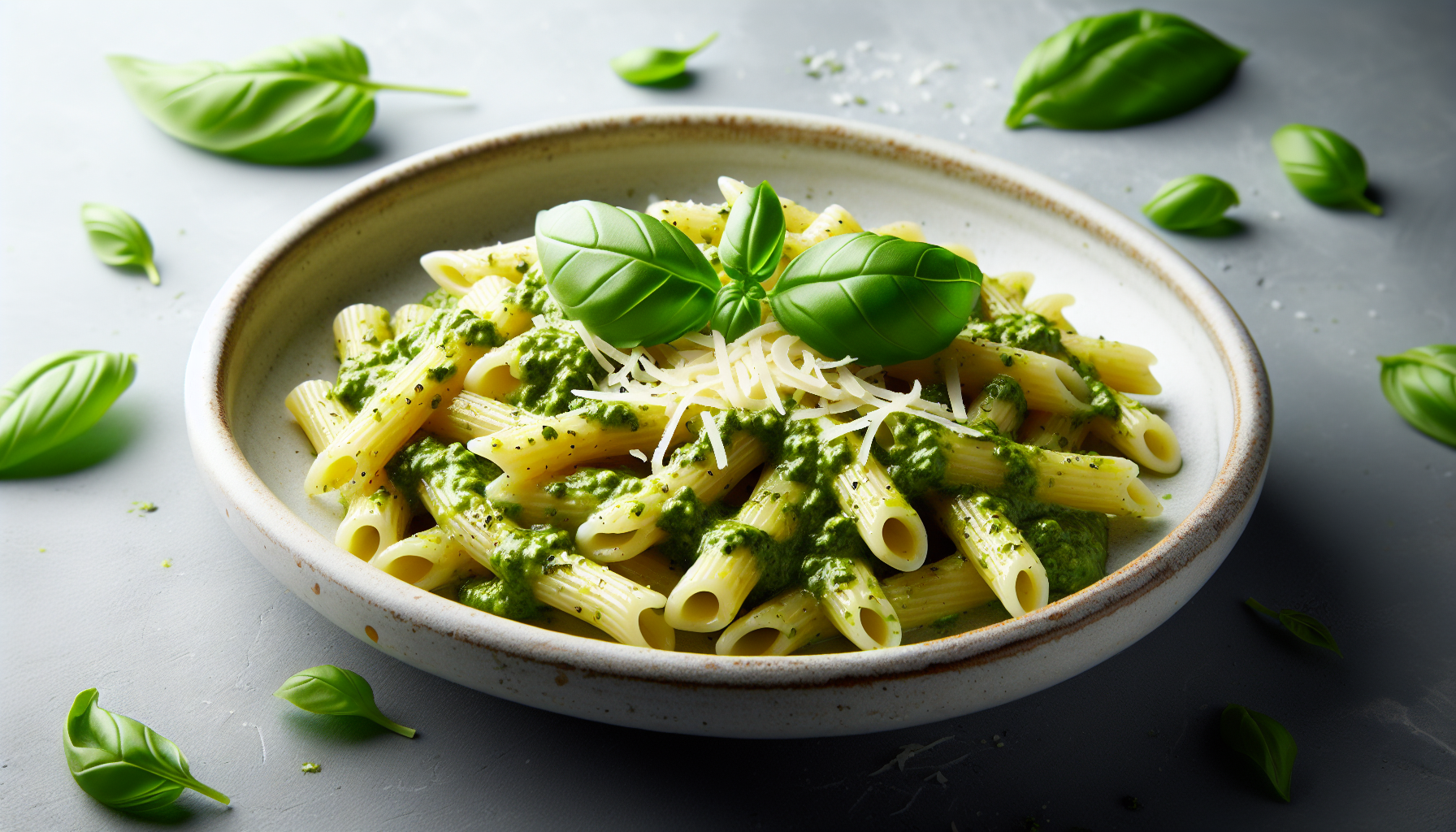 pasta con pesto ricetta